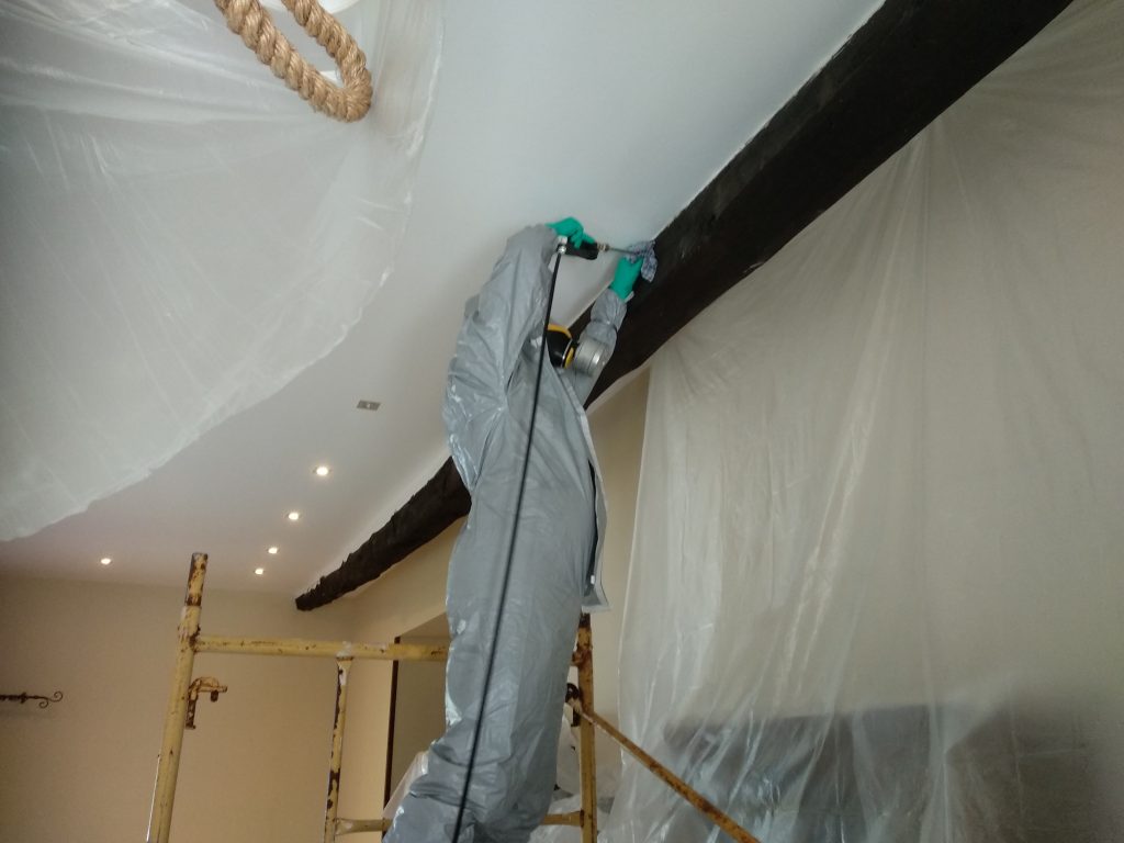 Inyección Insecticida en madera para termitas