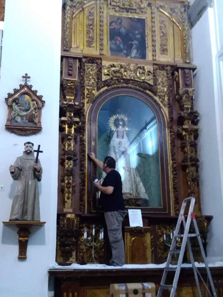 Detección de carcoma en muebles con Audio termes